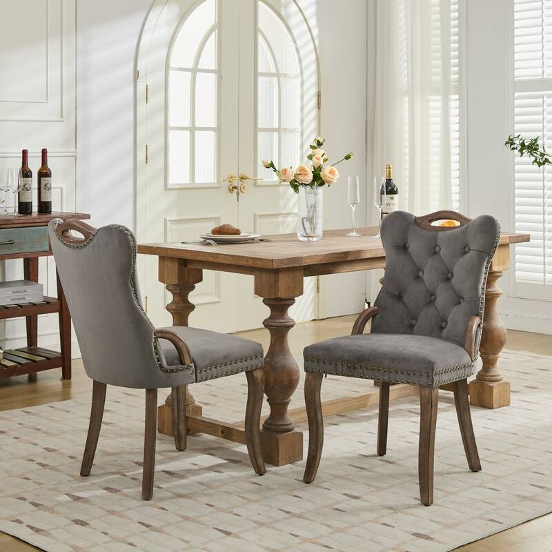 Upholstery Dining Chairs Set of 2