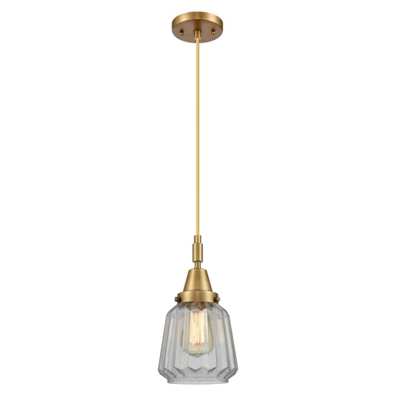 Innovations Lighting 447-1P-G142 Chatham 7" Wide Mini Pendant with