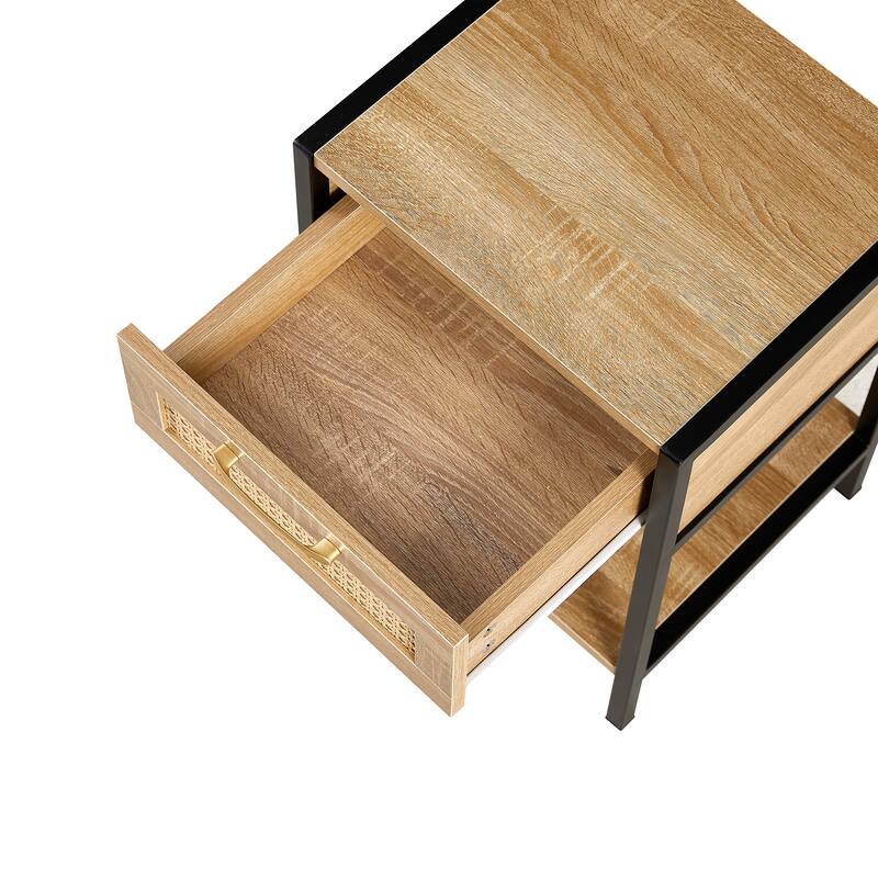 Modern nightstand with drawer