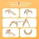 preview thumbnail 26 of 26, VEVOR Pikler Triangle Set Toddler Climbing Toys Indoor Playground, Ramp, and Arch, Montessori Climbing Set
