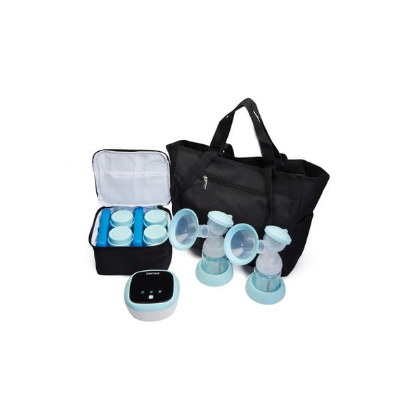 slide 2 of 2, Zomee Z1 with Tote & Cooler Bag - Blue - 24MM