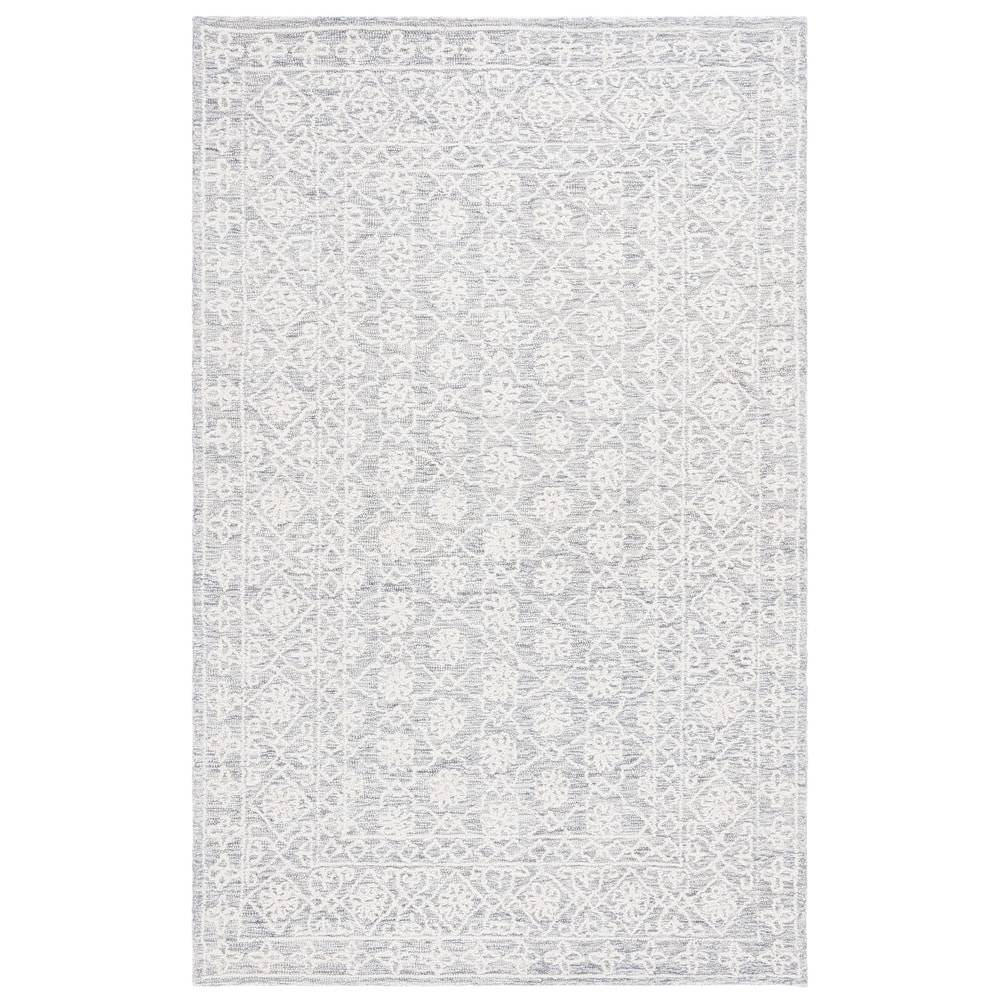 SAFAVIEH Handmade Ebony Verdi Modern Wool Rug