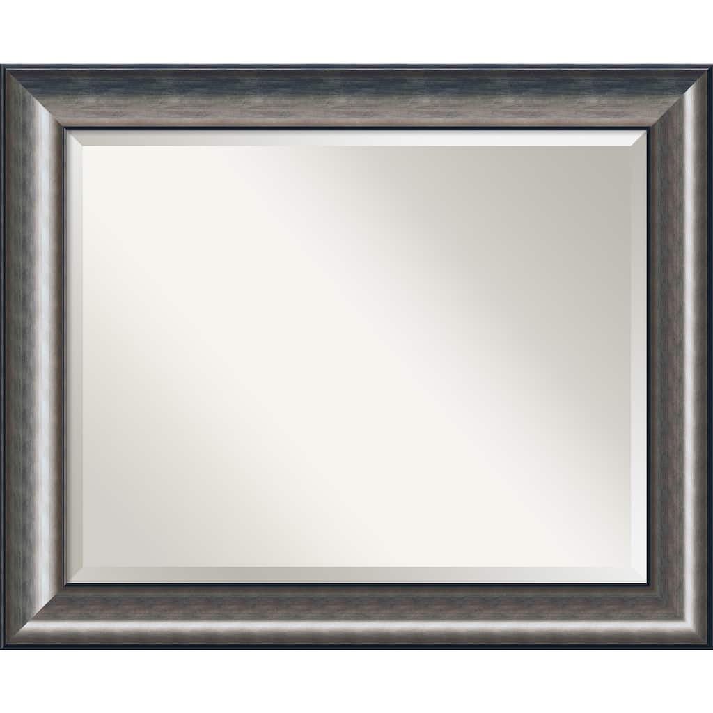 Wall Mirror Large, Quicksilver 34 x 28-inch - 27.75 x 33.75 x 1.463 inches deep