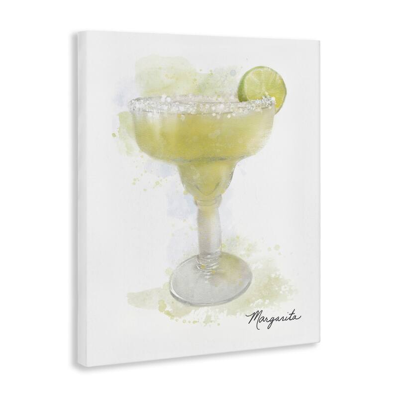 Stupell Soft Faded Margarita Canvas Wall Art Design By Matthew Piotrowicz