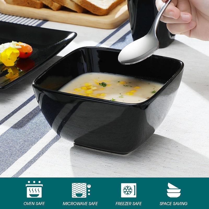 vancasso SOHO Square Porcelain Dinnerware Set
