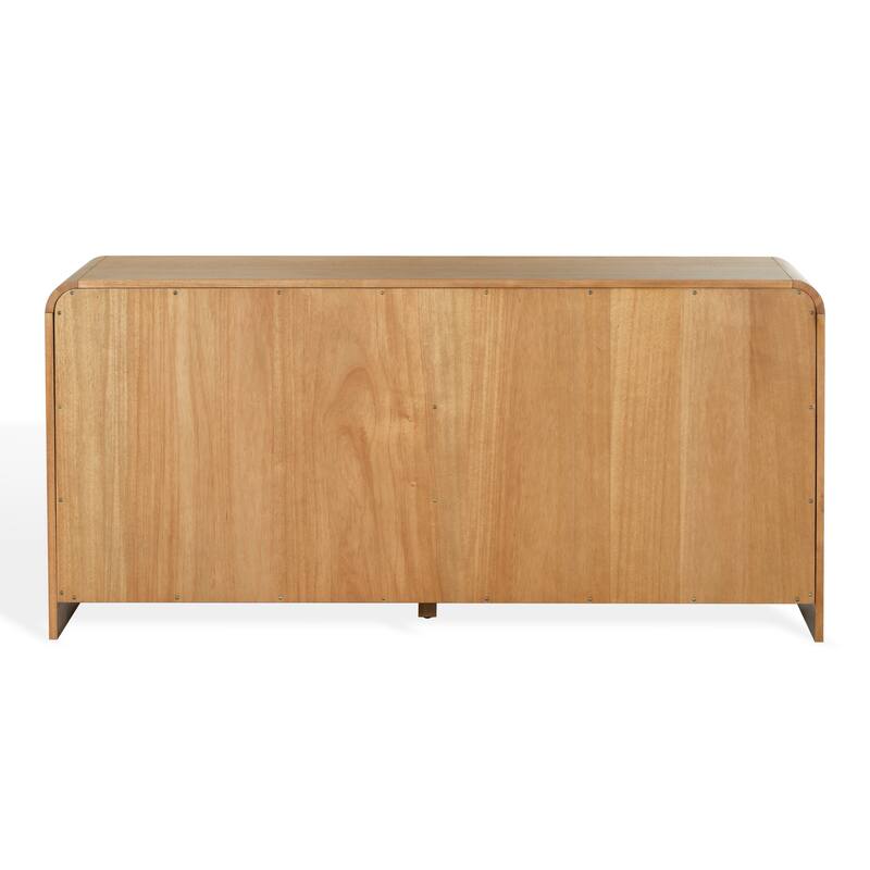 SAFAVIEH Couture Vitale Reeded Wood Dresser