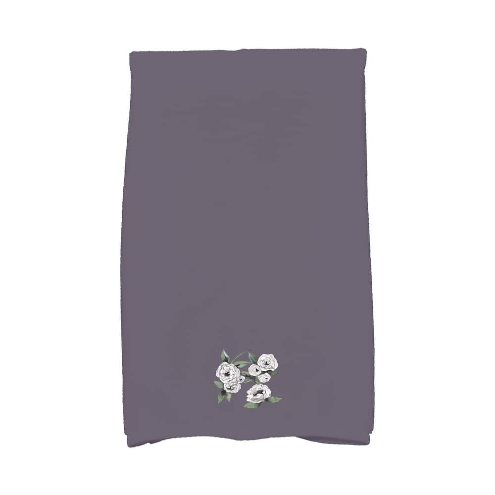 Radiant Rose 18 x 30 Inch Floral Print Hand Towel
