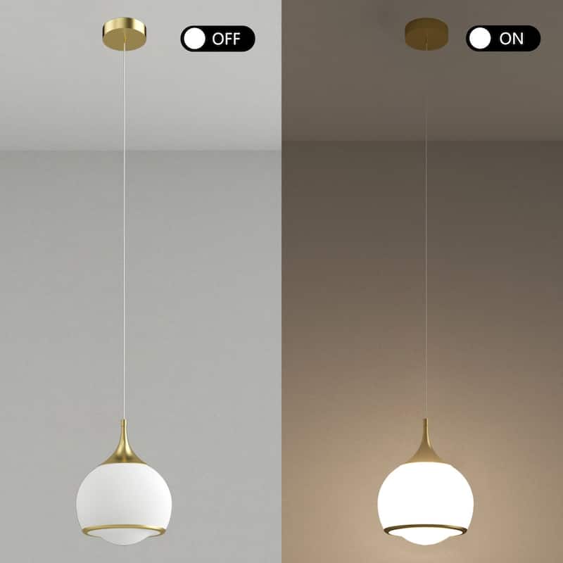 Maxax 1-Light Dimmable Integrated LED Pendant
