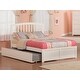 preview thumbnail 48 of 97, Richmond Bed with Footboard and Twin XL Trundle White - Queen