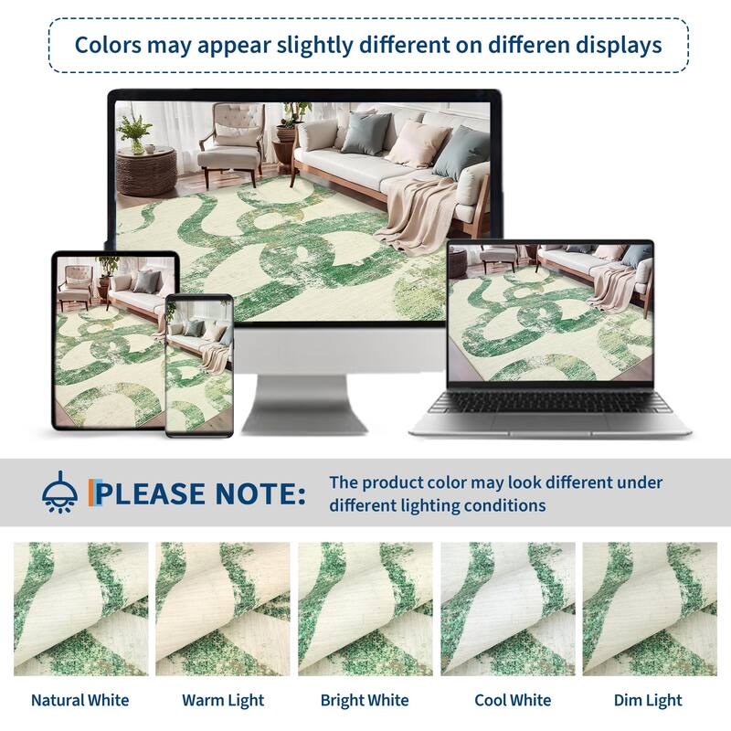 Modern Washable Area Rug Animal Snake Pattern Rug Home Decor Snake Carpet, Low Pile Non Slip Rug