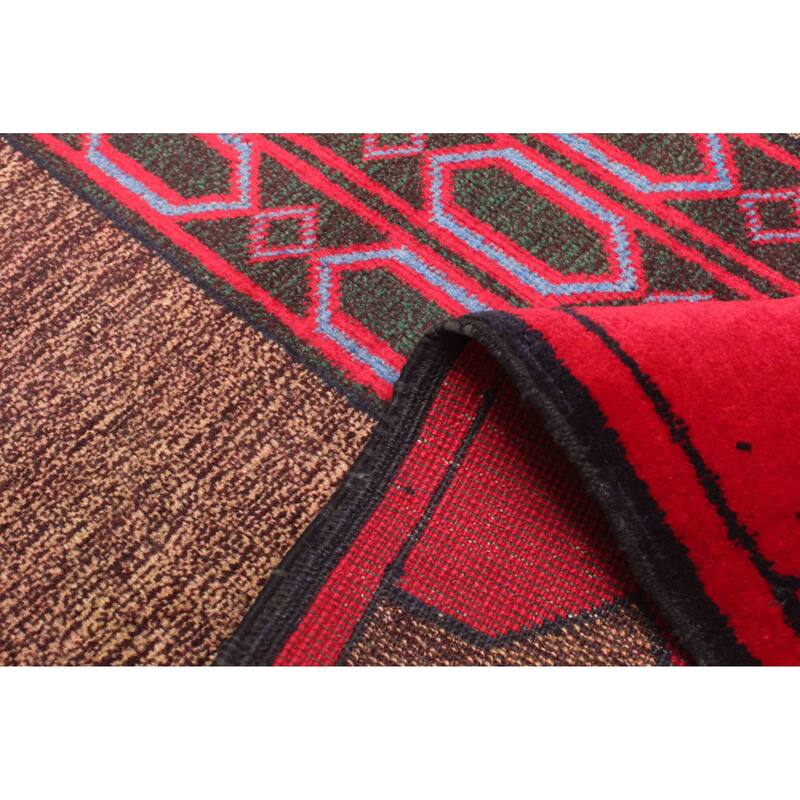 ECARPETGALLERY Hand-knotted Teimani Brown Wool Rug - 2'8 x 4'5