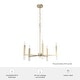 preview thumbnail 6 of 12, Hunter Sunjai 5-Light Chandelier - Dining Room, Foyer - Contemporary, Transitional