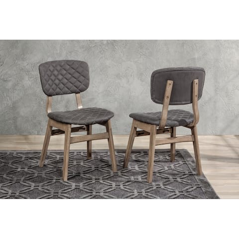 Alden Bay Wood and Upholstered Dining Side Chair - Set of 2