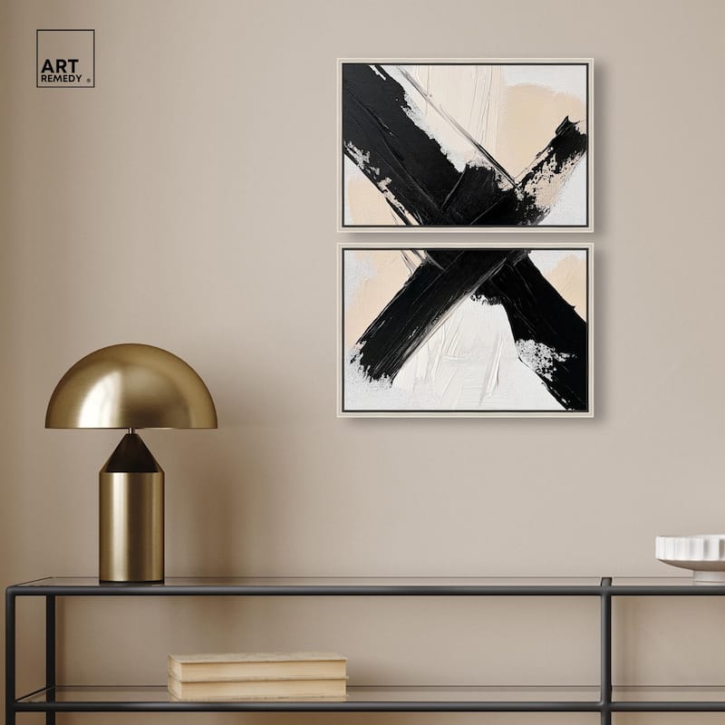 Graphic Impact I Canvas Set of 2 by Art Remedy