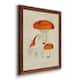 Mushroom Varieties IX Premium Framed Canvas - Ready to Hang - Multi ...