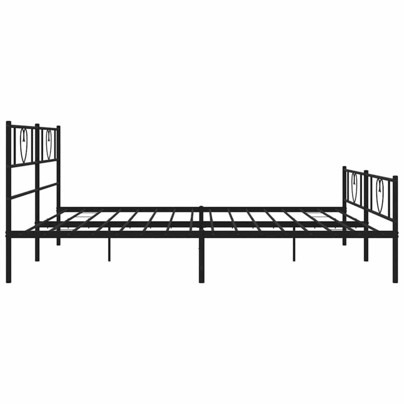 vidaXL Metal Bed Frame, No Mattress