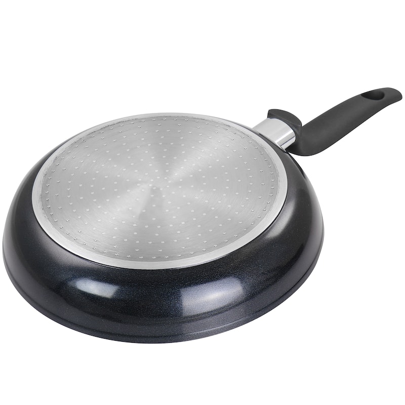Tosca Cortona 10 Inch Nonstick Aluminum Frying Pan in Cool Black - 10 Inch
