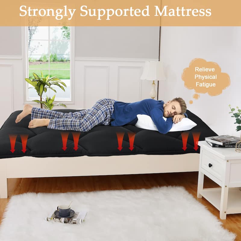 Japanese Futon Floor Mattress, Japanese Style Floor Mattress Sleeping Mattress Pad Tatami Mat