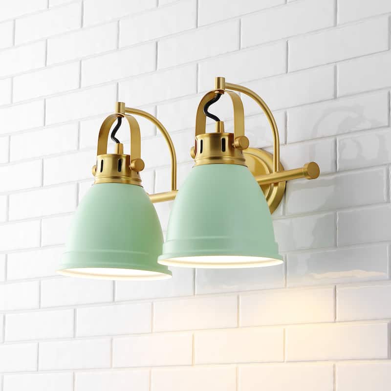 Sydney Farmhouse Bohemian Iron LED Vanity by JONATHAN Y