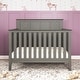 preview thumbnail 1 of 22, Child Craft Atwood 4-in-1 Convertible Baby Crib - N/A Lunar Gray