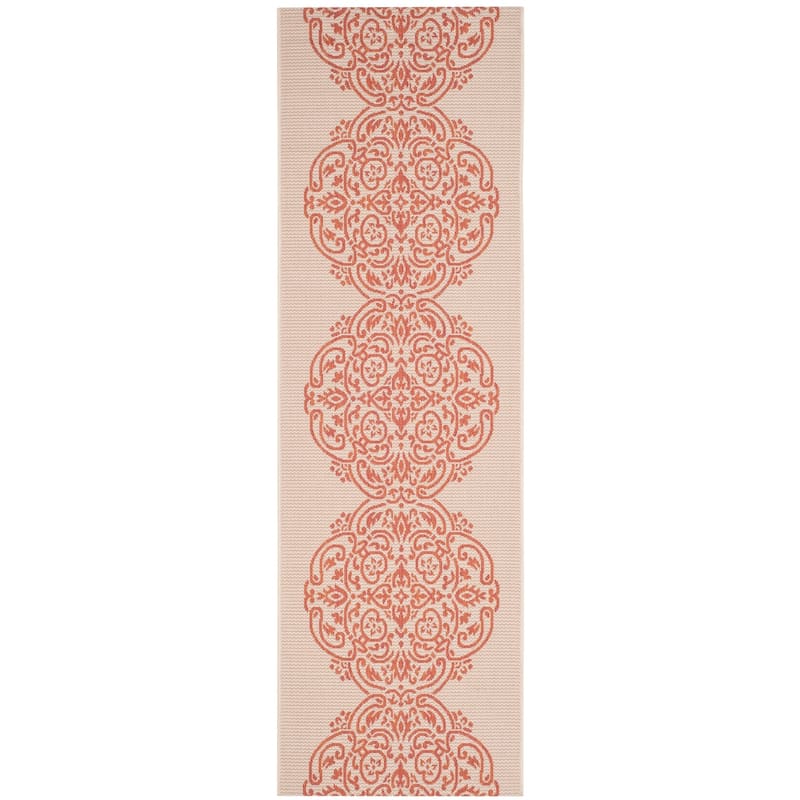 Martha Stewart by SAFAVIEH Topiary Signet Indoor/ Outdoor Waterproof Rug