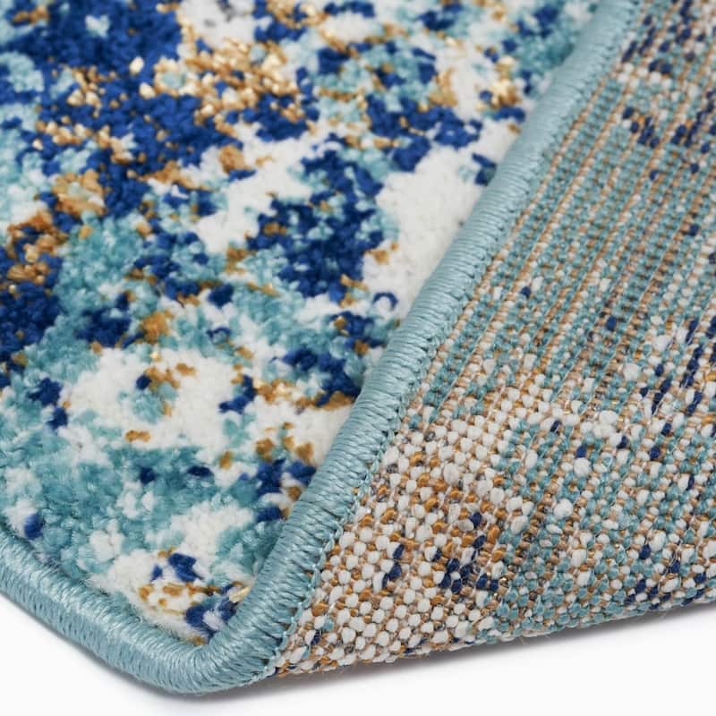 Luxe Weavers Abstract Area Rug Modern Design