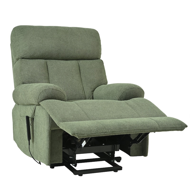 Velvet Tufted Accent Chair with Wood Frame