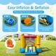preview thumbnail 6 of 7, Costway Inflatable Bouncer Kids Slide Bounce House for Indoor Outdoor - 108.5" x 77" x 64.5" (L x W x H)