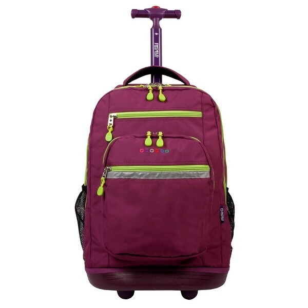 j world 20 inch rolling backpack