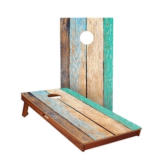 Painted Beach All-Weather Cornhole Boards