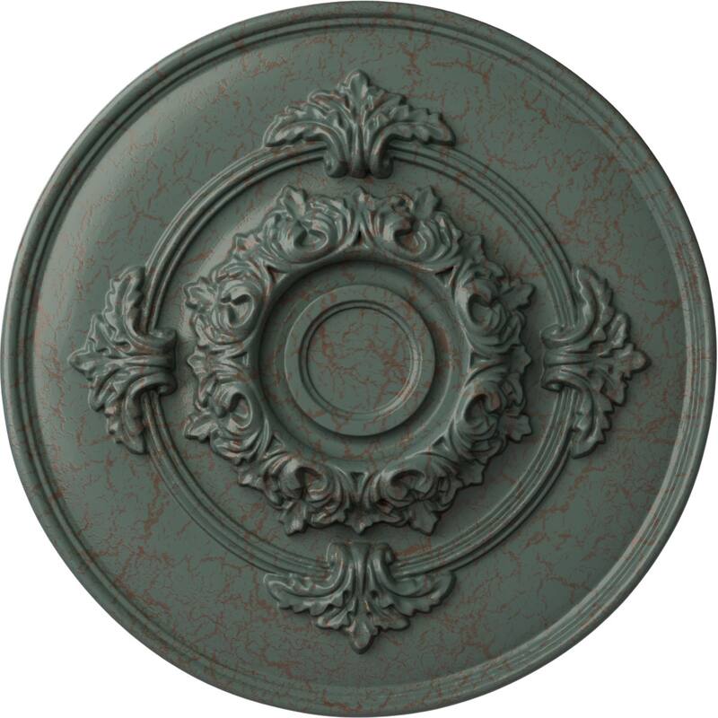 13 3/4"OD x 1"P Monique Ceiling Medallion