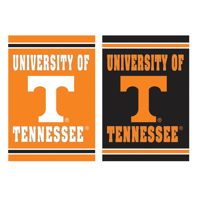 Embossed Suede Flag, Garden Size, University of Tennessee