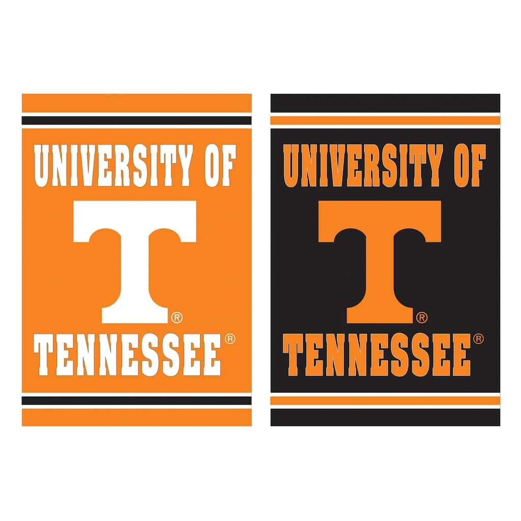 Embossed Suede Flag, Garden Size, University of Tennessee