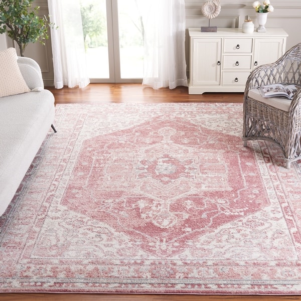 slide 2 of 35, SAFAVIEH Layla Ramzia Shabby Chic Farmhouse Rug