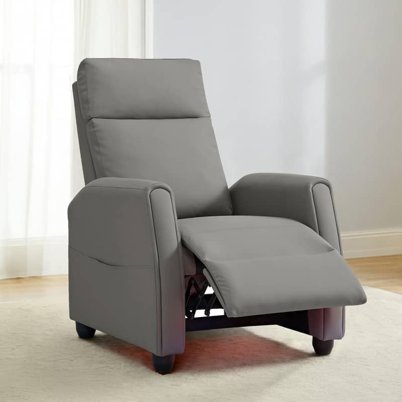 Andrea Recliner Chair with LED Lights, Heating & Massage