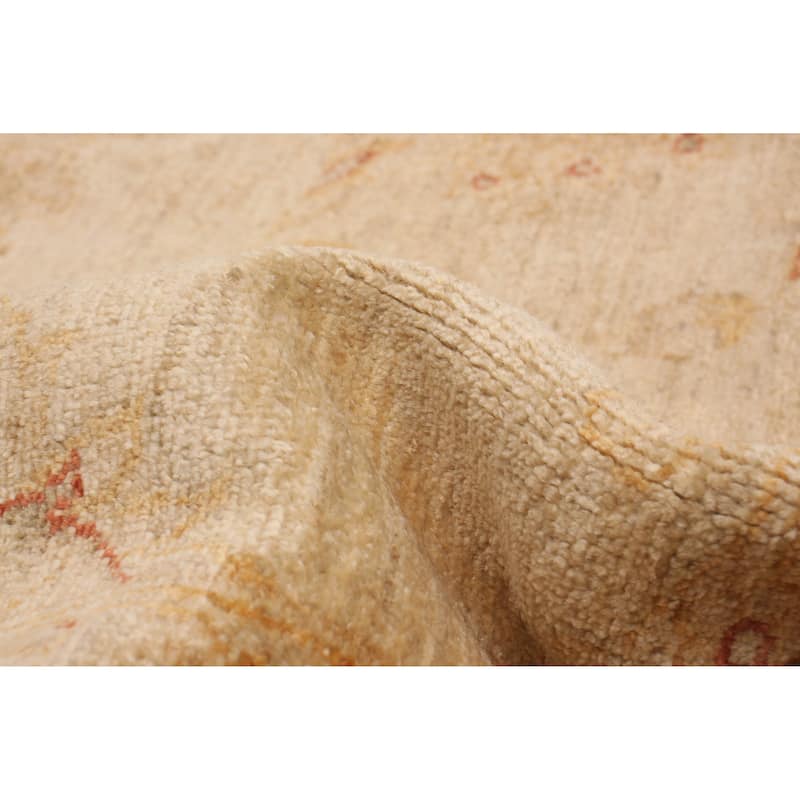 ECARPETGALLERY Hand-knotted Chobi Finest Cream Wool Rug - 5'8 x 7'10