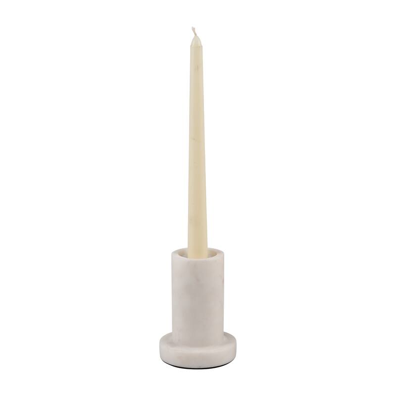 Sagebrook Home Taper Candle Holder With Flat Base