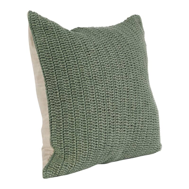 Kosas Home Marcie Knitted 22-inch Throw Pillow
