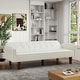 preview thumbnail 22 of 31, Sofa Bed, Futon Couch Bed, Faux Leather Love Seats Sofa, Loveseat Sleeper Bed For Living Room, Guest