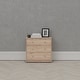 preview thumbnail 1 of 30, Porch & Den Zoe 3-drawer Engineered Wood Chest Jackson Hickory