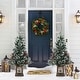 preview thumbnail 7 of 6, 3FT Prelit Snow Flocked Christmas Tree with Prelit Premium 78 LED 8 Mode Battery Powered_2pack - 3FT 2Pack