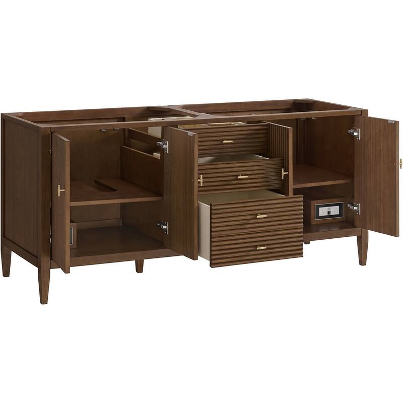 James Martin Vanities 485-V72-FEJP Myrrin 72" Free Standing Double