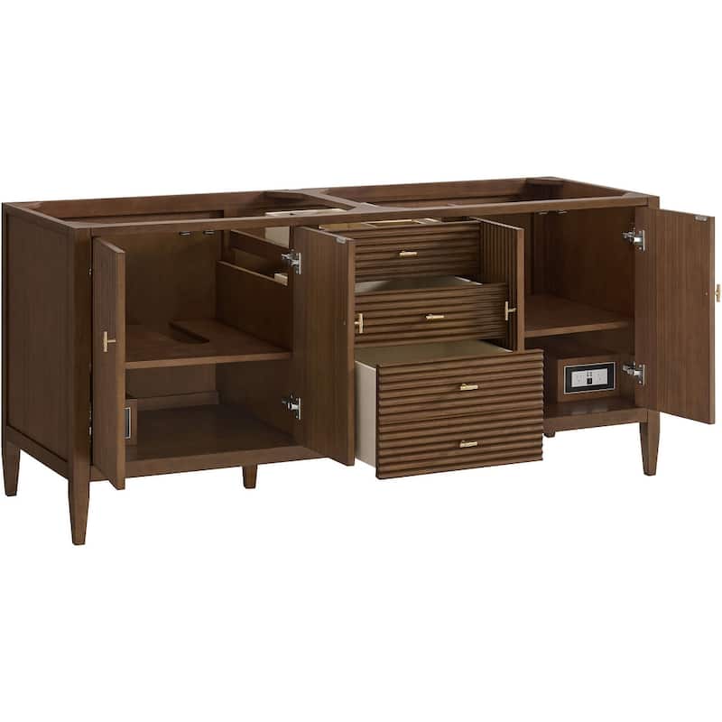 James Martin Vanities 485-V72-M Myrrin 72" Free Standing Double Basin