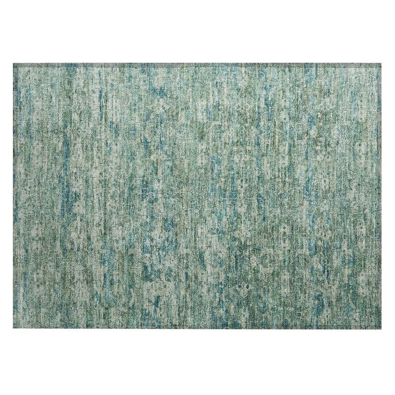 Machine Washable Indoor/ Outdoor Traditional Harmony Chantille Rug