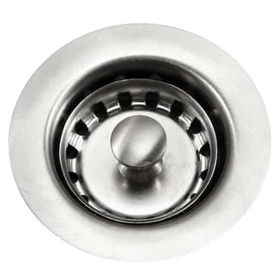 Houzer Preferra 2" Stainless Steel Basket Strainer - Stainless Steel