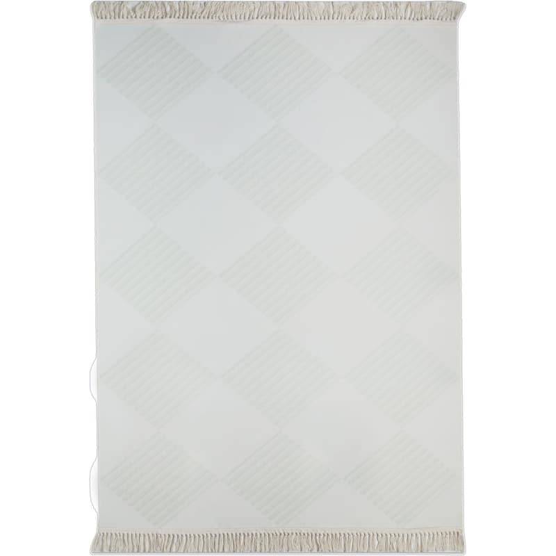 HomeRoots Geometric Casual Rectangle Area Rug