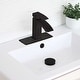 preview thumbnail 22 of 28, STYLISH Single Hole Faucet Deck Plate Stainless Steel Kitchen Bathroom - 6 1/8"x 2 1/2"