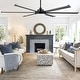 preview thumbnail 4 of 22, MLiAN 96 In. 6 Aluminium Blades Indoor Ceiling Fan with Light Kit and Remote - 96"