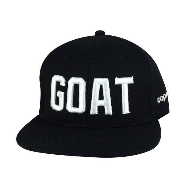 Shop 3d Puff Embroidery Goat Baseball Cap Snapback Hat By Caprobot