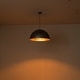 preview thumbnail 13 of 50, 1-Light Industrial Farmhouse Oversized Pendant Gold Leaf Hammered Semi-Sphere Dome Pendant Light for Kitchen Island